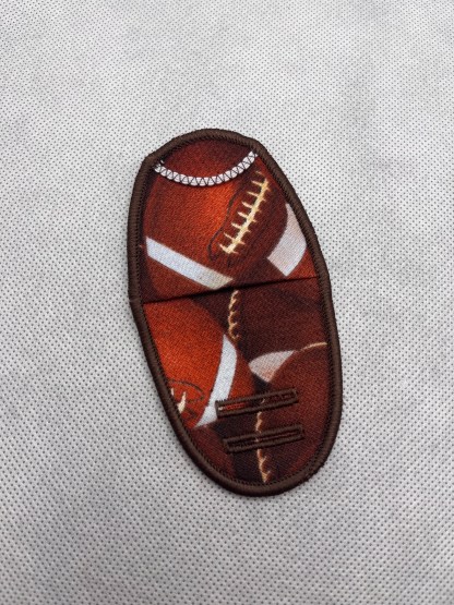 football pattern. fit plastic and metal frames