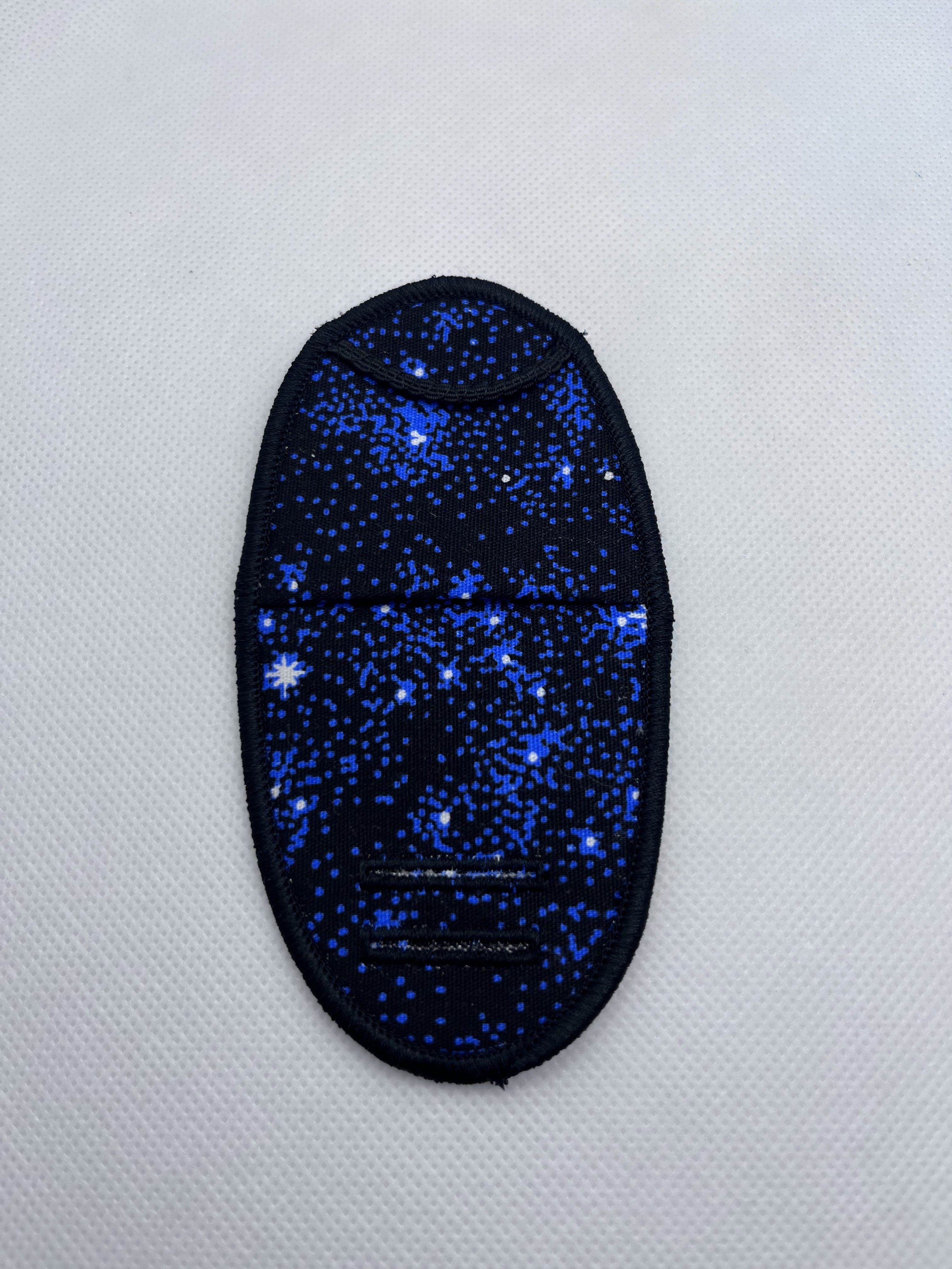 Dark Blue Galaxy Plastic