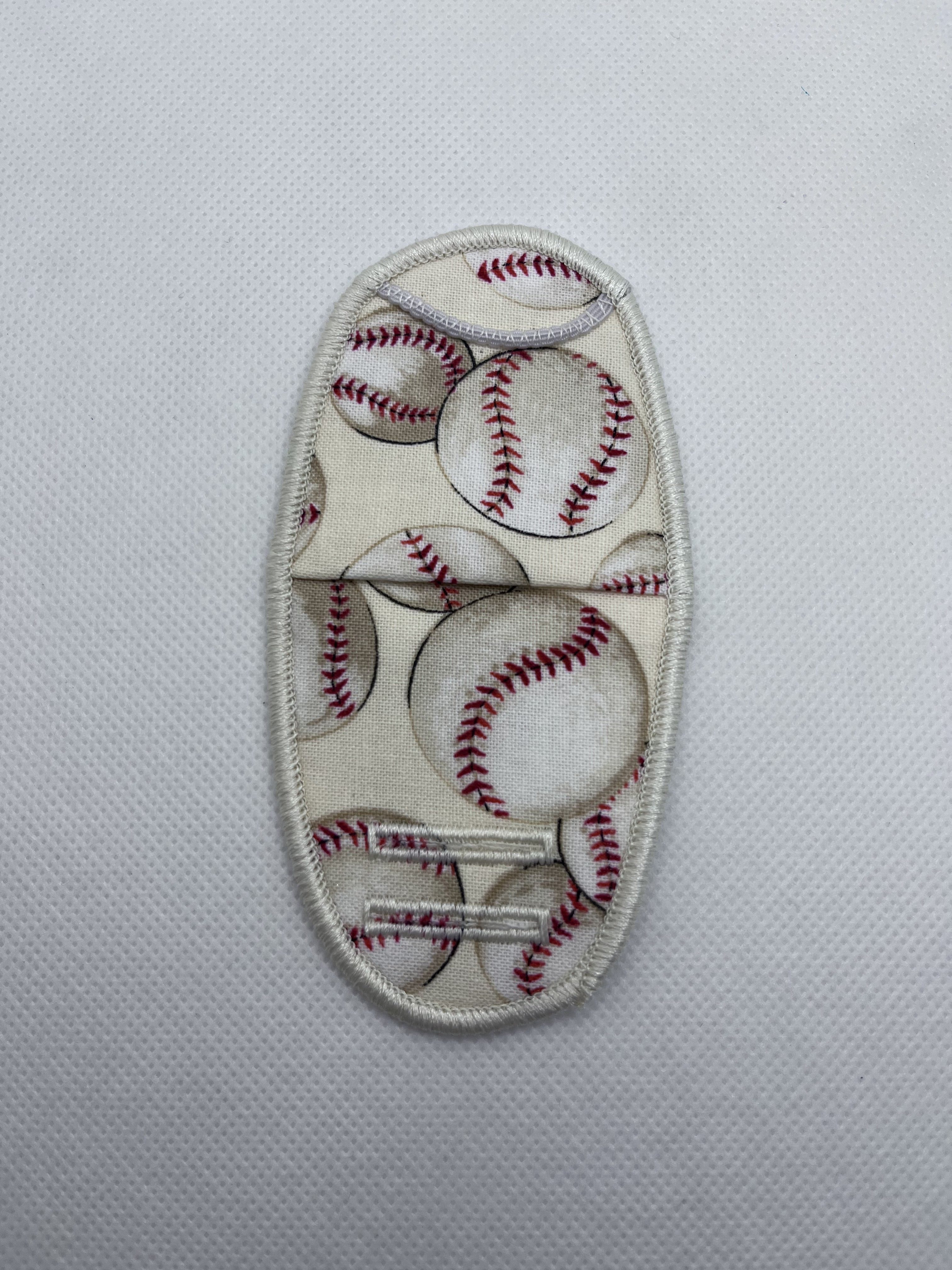 Baseballs on Cream Plastic